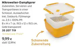 Tchibo Eduscho Mikrowellen-Dampfgarer Angebot