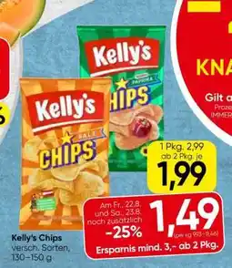 Spar Kelly's Chips Angebot