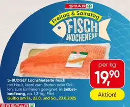 Spar S-BUDGET Lachsfiletseite frisch Angebot