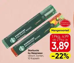 Spar Starbucks by Nespresso Angebot