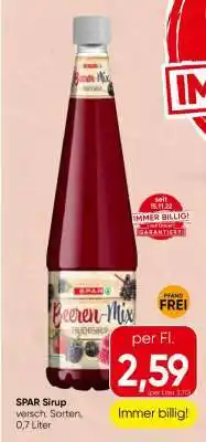 Spar SPAR Sirup Angebot