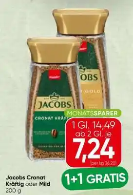 Spar Jacobs Cronat kräftig oder mild Angebot