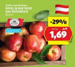 Hofer ÄPFEL IN DER TASSE AUS ÖSTERREICH Angebot