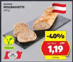 Hofer BACKBOX NUSSBAQUETTE Angebot