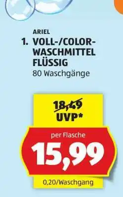 Hofer ARIEL VOLL-/COLOR-WASCHMITTEL FLÜSSIG Angebot