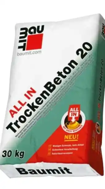 Hellweg Baumit Trockenbeton All In 20 Angebot