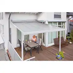 Hellweg Terrassenüberdachung „Standard“, 300x400 cm weiß 248796 HELLWEG Angebot