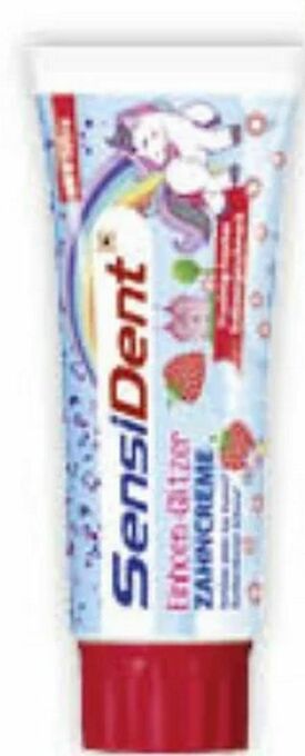 Müller Zahncreme Einhorn-Glitzer Angebot