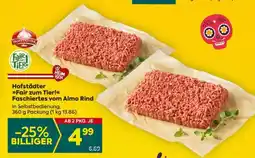 Billa Hofstädter Fair zum Tier Faschiertes vom Almo Rind Angebot