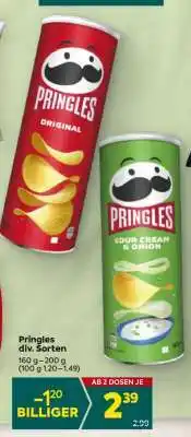 Billa Pringles div. Sorten Angebot