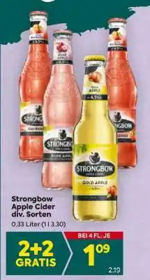 Billa Strongbow Apple Cider div. Sorten Angebot