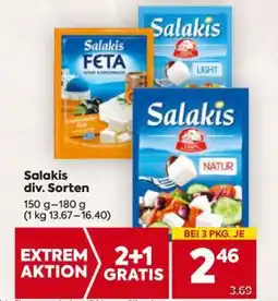 Billa Salakis div. Sorten Angebot