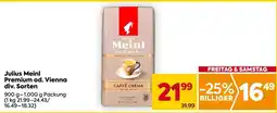 Billa Julius Meinl Premium od. Vienna div. Sorten Angebot