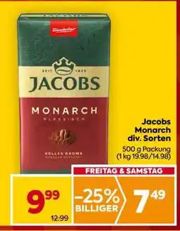 Billa Jacobs Monarch div. Sorten Angebot