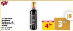 Billa Ja! Natürlich Bio-Aceto Balsamico od. Bio-Condimento Bianco Angebot
