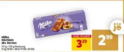 Billa Milka Küchlein div. Sorten Angebot