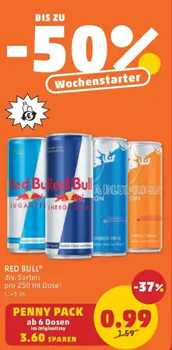 PENNY Red bull Angebot