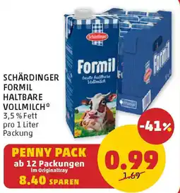 PENNY Schärdinger formil haltbare vollmilch Angebot