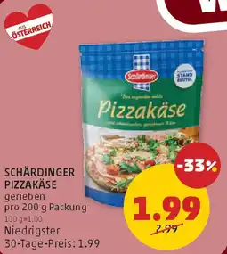 PENNY Schärdinger pizzakäse Angebot