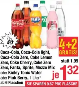 Maximarkt Coca-Cola, Coca-Cola Zero, Fanta, Sprite, oder Pink Berry Angebot
