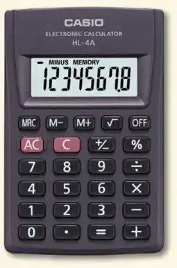 Woolworth Casio Taschenrechner HL4A Angebot