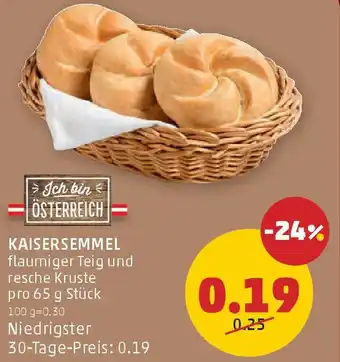 PENNY Kaisersemmel Angebot
