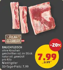 PENNY Bauchfleisch Angebot