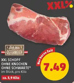 PENNY Xxl schopf ohne knochen ohne schwarte Angebot