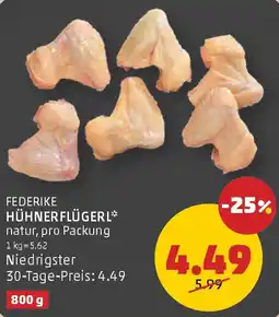 PENNY Federike hühnerflügerl Angebot