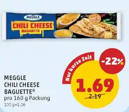 PENNY Meggle chili cheese baguette Angebot