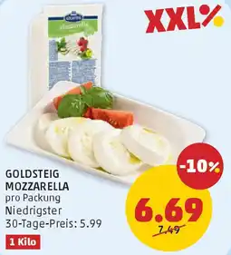 PENNY Goldsteig mozzarella Angebot