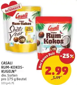 PENNY Casali rum kokos kugeln Angebot