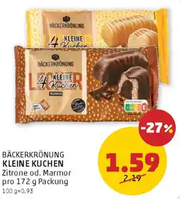 PENNY Bäckerkrönung kleine kuchen Angebot
