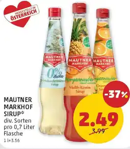PENNY Mautner markhof sirup Angebot