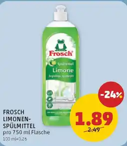 PENNY Frosch limonen spülmittel Angebot