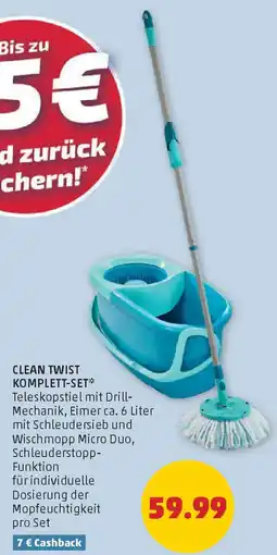 PENNY Clean twist komplett set Angebot