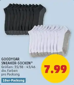 PENNY Goodyear sneaker socken Angebot