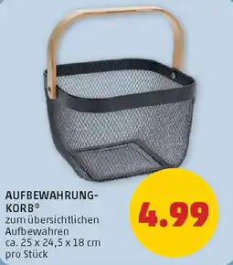 PENNY Aufbewahrung korb Angebot