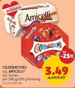 PENNY Celebrations od. amicelli Angebot