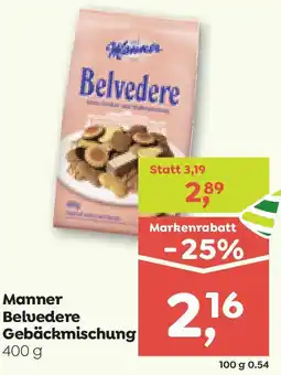 ADEG Manner Belvedere Gebäckmischung Angebot