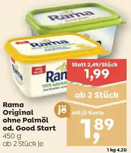 ADEG Rama Original ohne Palmöl od. Good Start Angebot