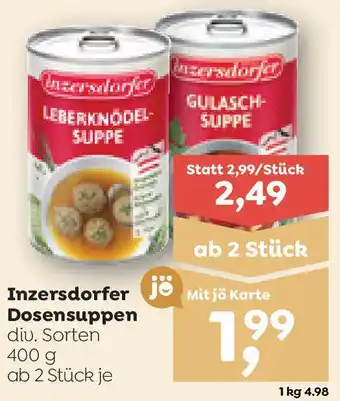 ADEG Inzersdorfer Dosensuppen Angebot