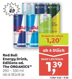ADEG Red Bull Energy Drink, Editions od. The ORGANICS Angebot