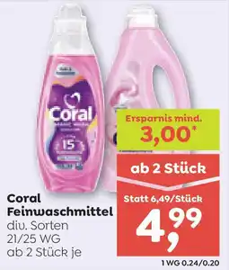 ADEG Coral Feinwaschmittel Angebot