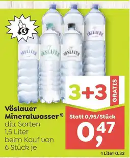 ADEG Vöslauer Mineralwasser Angebot