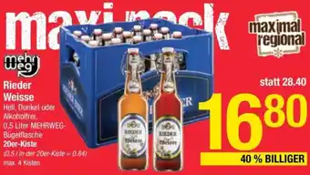 Maximarkt Rieder Weisse Angebot