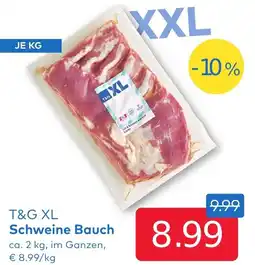 T&G Schweine Bauch Angebot