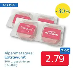 T&G Alpenmetzgerei Extrawurst Angebot