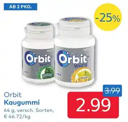 T&G Orbit Kaugummi Angebot