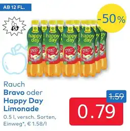 T&G Rauch Bravo oder Happy Day Limonade Angebot